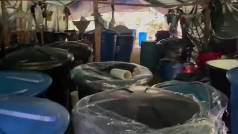 Authorities Destroy Secret Cocaine Kitchen In Ecuadorian Jungle 1