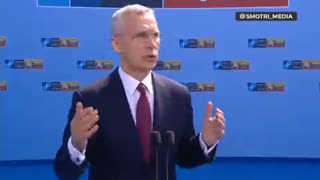 NATO Secretary General Jens Stoltenberg waving with his hands said earlier today that...