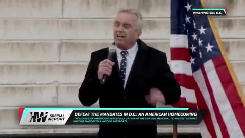 ⁣ROBERT F. KENNEDY JR. (FULL SPEECH) DEFEAT THE MANDATES RALLY WASHINGTON DC - JAN 23RD