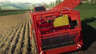 Farming Simulator 19 - Harvesting Crops Trailer