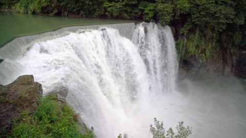 Waterfall Cascade Stream Rock Bach Angra Taiwan