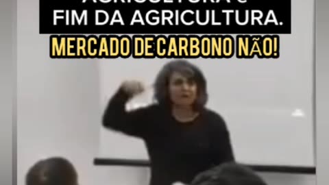 Decarbonization of Agriculture is the END of AGRICULTURE in Brazil/ MARCIA ROHR ALERTS the CARBON MARKET