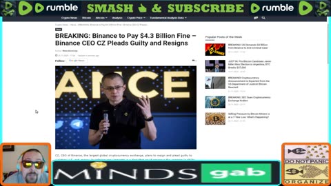 🚨BREAKING🚨CZ Out as CEO of Binance, Kraken Target by the SEC AGAIN!
