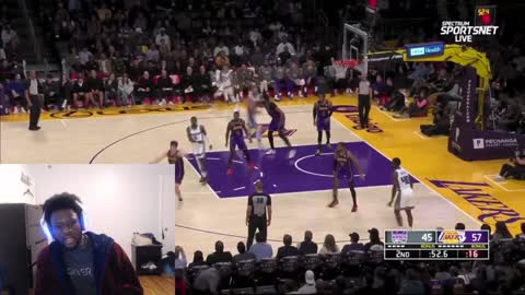 LAKERS VS KINGS LIVE HIGHLIGHTS 2ND QUARTER