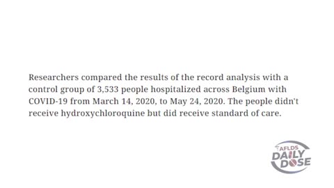 Daily Dose: 'HCQ Reduces COVID Mortailty' with Dr. Peterson Pierre