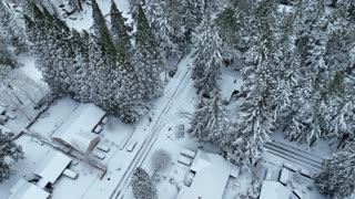 Mavic 3 - Snowday in Beaverton Oregon 2023