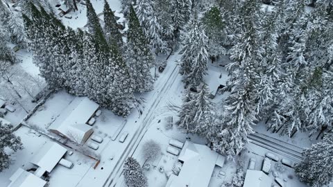 Mavic 3 - Snowday in Beaverton Oregon 2023