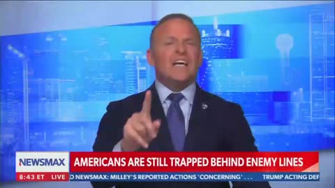 Newsmax anchor loses it after American veteran blames Trump Admin