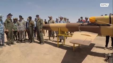 Footage captured of Tehran's large-scale military drone exercises