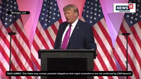 Trump LIVE | Donald Trump Addresses Republican Leaders In Michigan | Trump Speech LIVE | US News