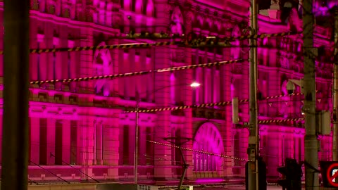 Melbourne landmarks lit up pink for Olivia Newton-John