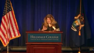 Dr. 'Naomi Wolf Speaks About Pfizer Documents at Hillsdale Collage