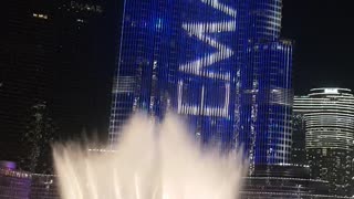 Dubai mall dancing water