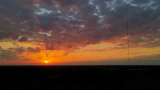 Time Lapse Sunset over Orange City