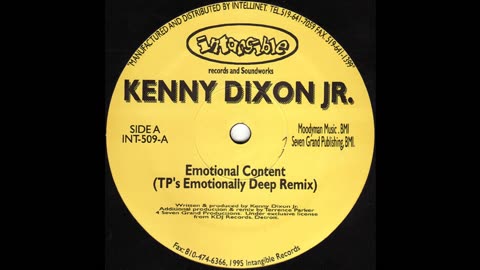 Kenny Dixon Jr. - Emotional Content (TP's Emotionally Deep Remix)