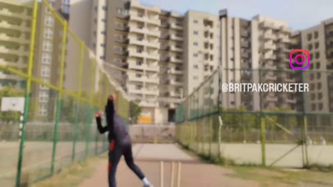 Bowling in my cricket club