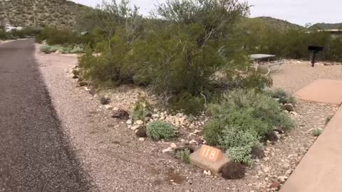 A quick look at the Twin Peaks campground at Organ pipe cactus nat'l monument.