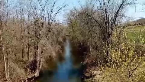 Anthony Kill Creek about 2 miles upstream