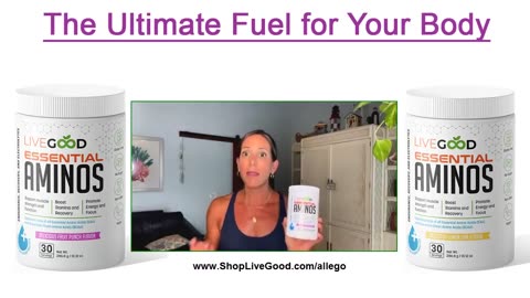 Boost Muscle Strength & Energy with LiveGood's Aminos