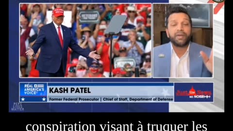 ▶ EXTRAITS-RQ (17 déc 23) : KASH PATEL : Ils ont peur que Trump utilise la loi...