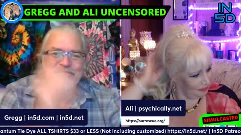 PsychicAlly and Gregg In5D LIVE and UNCENSORED #0023 Sept 19, 2023