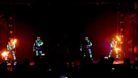 LEDMANLIGHT - Energy Drink Launch with Tron Dance & LED Interactive Show