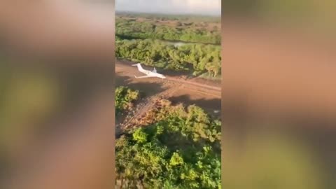 Pilot Loses Control Over Plane