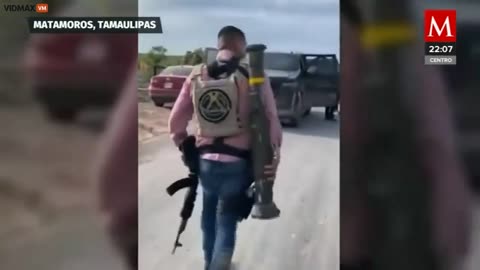 Mexican Cartel Member Spotted With A Javalin Missile The US Sold To Ukraine.