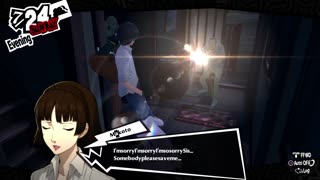 Persona 5 Royal: Makoto scared scene
