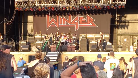 Winger at Magic Springs Arkansas August 12, 2023