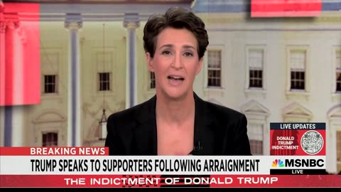 MSNBC, CNN Refuse To Air Trump's Post-Arraignment Speech