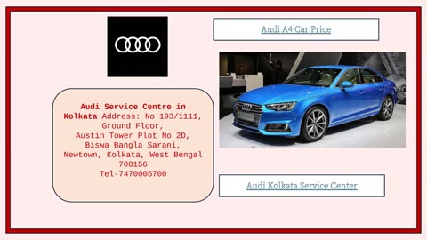 Audi a4 car price