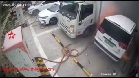 Don't stay in the car while charging.