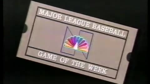 April 26, 1986 - Promo for Baseball's Game of the Week