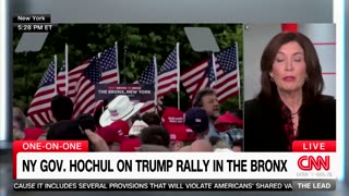 Gov. Kathy Hochul just called New Yorkers who support President Trump “clowns.”