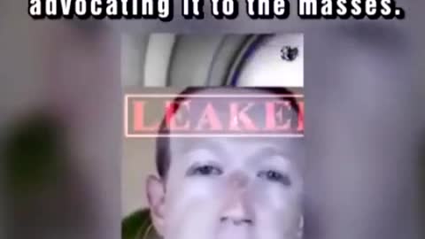 Leaked Video Snippet from a Zuckerburg Staff Conferrence Call