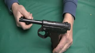 Japanese Type 14 pistol over view