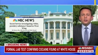 MSNBC Just SHOCKED That Cocaine Was Discovered at White House
