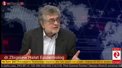 Epidemiolog dr. Zbigniew Hałat