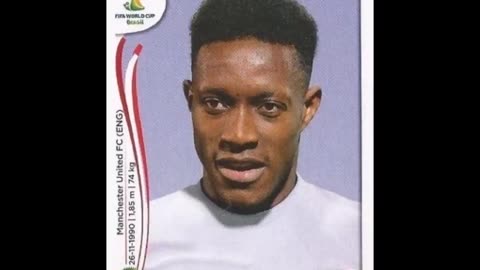 PANINI STICKERS ENGLAND TEAM WORLD CUP 2014