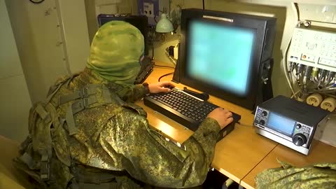 Ukraine War - Palantine electronic warfare system in action