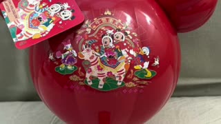 Disney Parks Mickey Mouse Chinese New Year Light Up Lantern #shorts