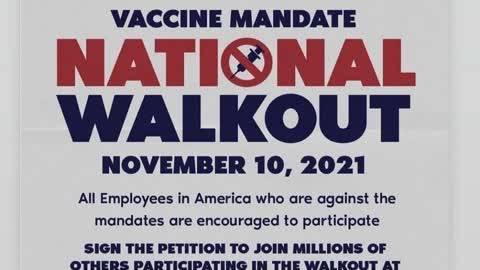 NATIONAL WALKOUT AGAINST THE MANDATE
