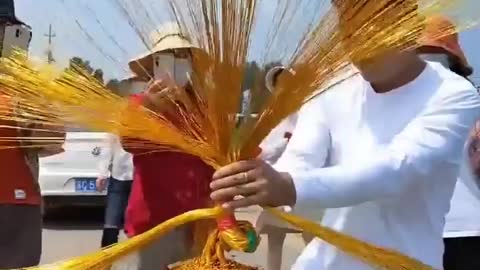 making of beautiful tree from a wire