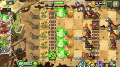 Plants vs Zombies 2 - WILD WEST [HD] - Day 7