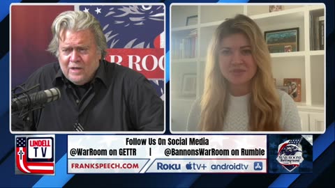 Natalie Winters Joins WarRoom To Discuss Mike Rogers And His Conflicts Of Interest