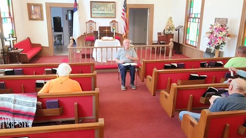 Vernon Chapel Bible Study (Revelation Ch.13-16 The 144,000) led by Woody Sadler 5/15/2024