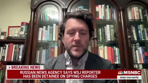 U.S. journalist detained in Russia on espionage charges