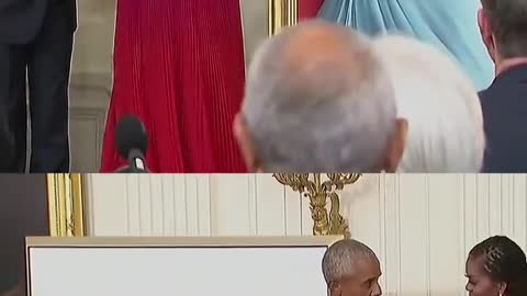 White House UnveilsObamas' Portraits