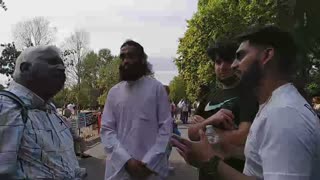 Asif Explaining To Some Muslims How They Are Still Pagan Like The Arabs Before Muhammad Came